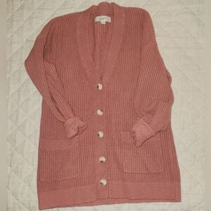 Ribbed Cardigan
